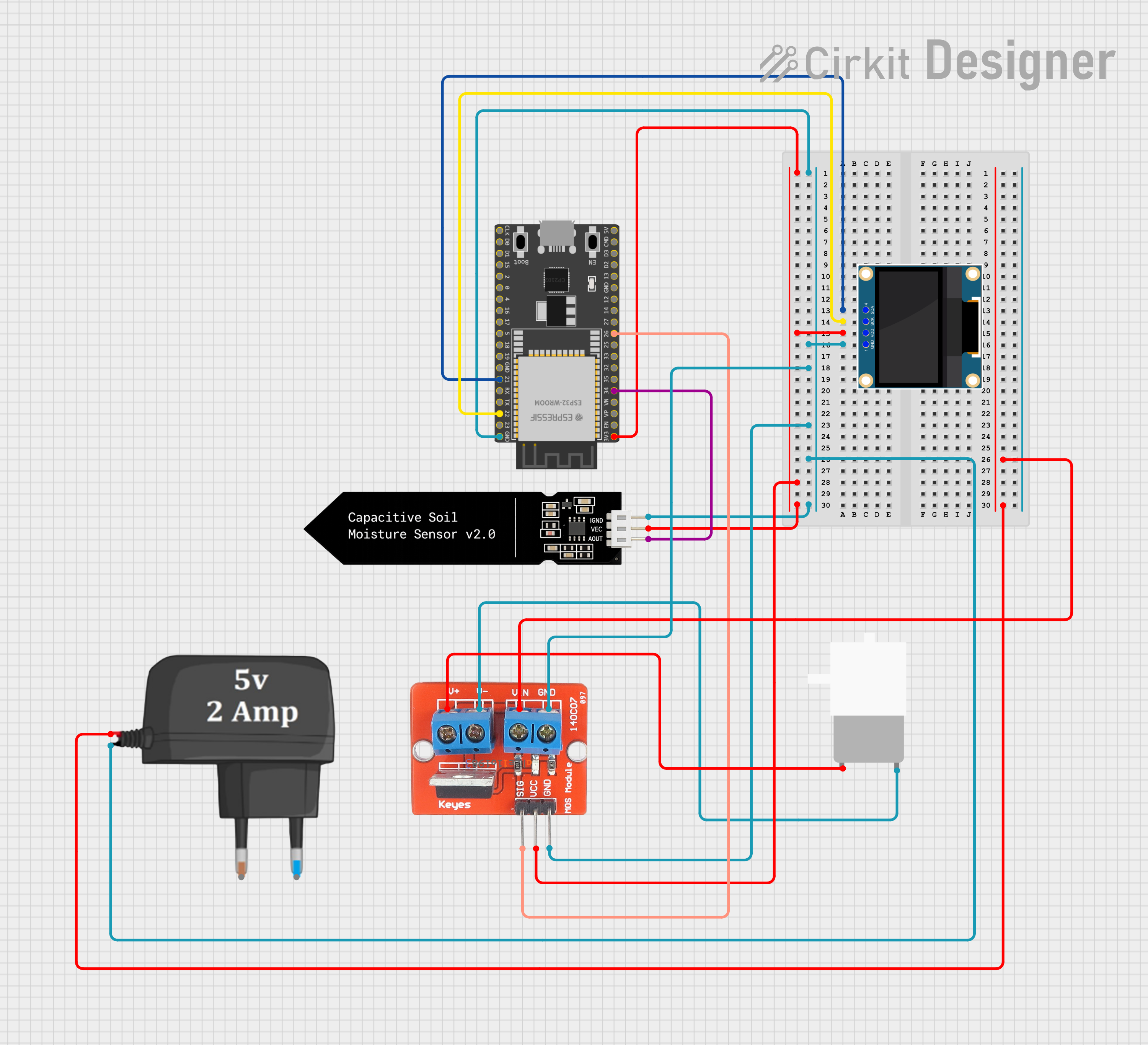 ESP32 Pflanzenbewässerung bauen – Smart Plant Monitor mit Sensor, Display & Webserver