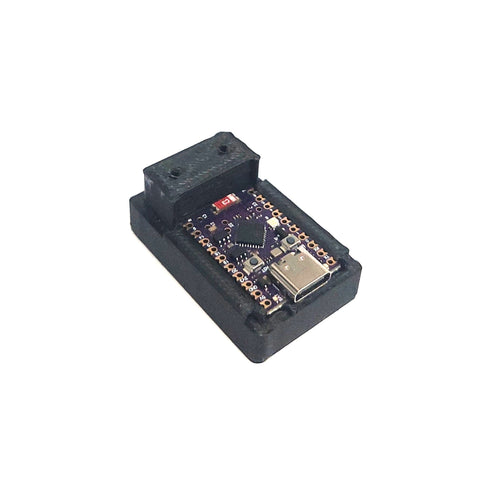 2x ESP32-C6 Gehäuse Case mit Deckel – USB-C 3D Druck PLA schwarz – kompakte IoT DIY Elektronik Box