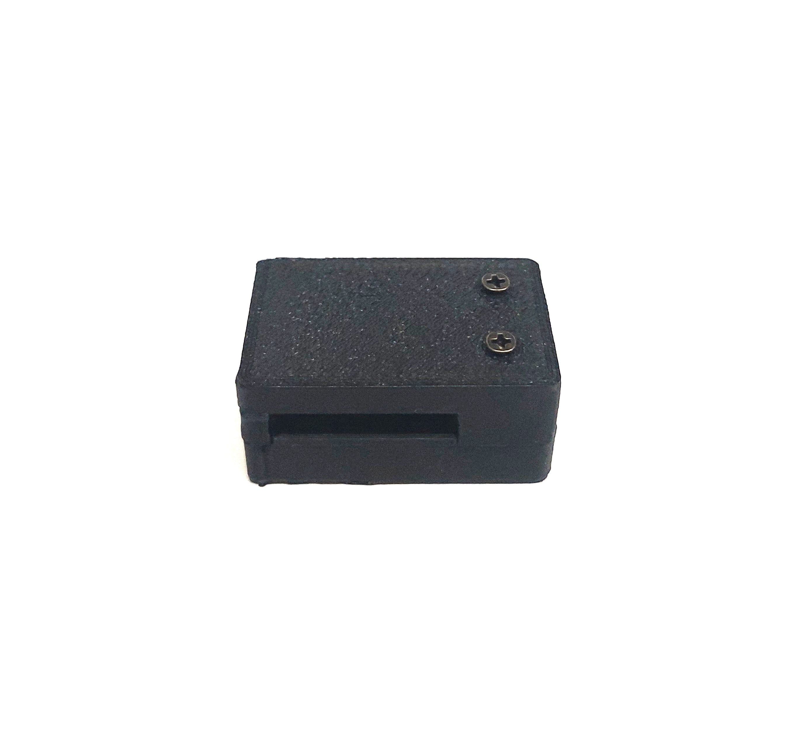 2x ESP32-C6 Gehäuse Case mit Deckel – USB-C 3D Druck PLA schwarz – kompakte IoT DIY Elektronik Box