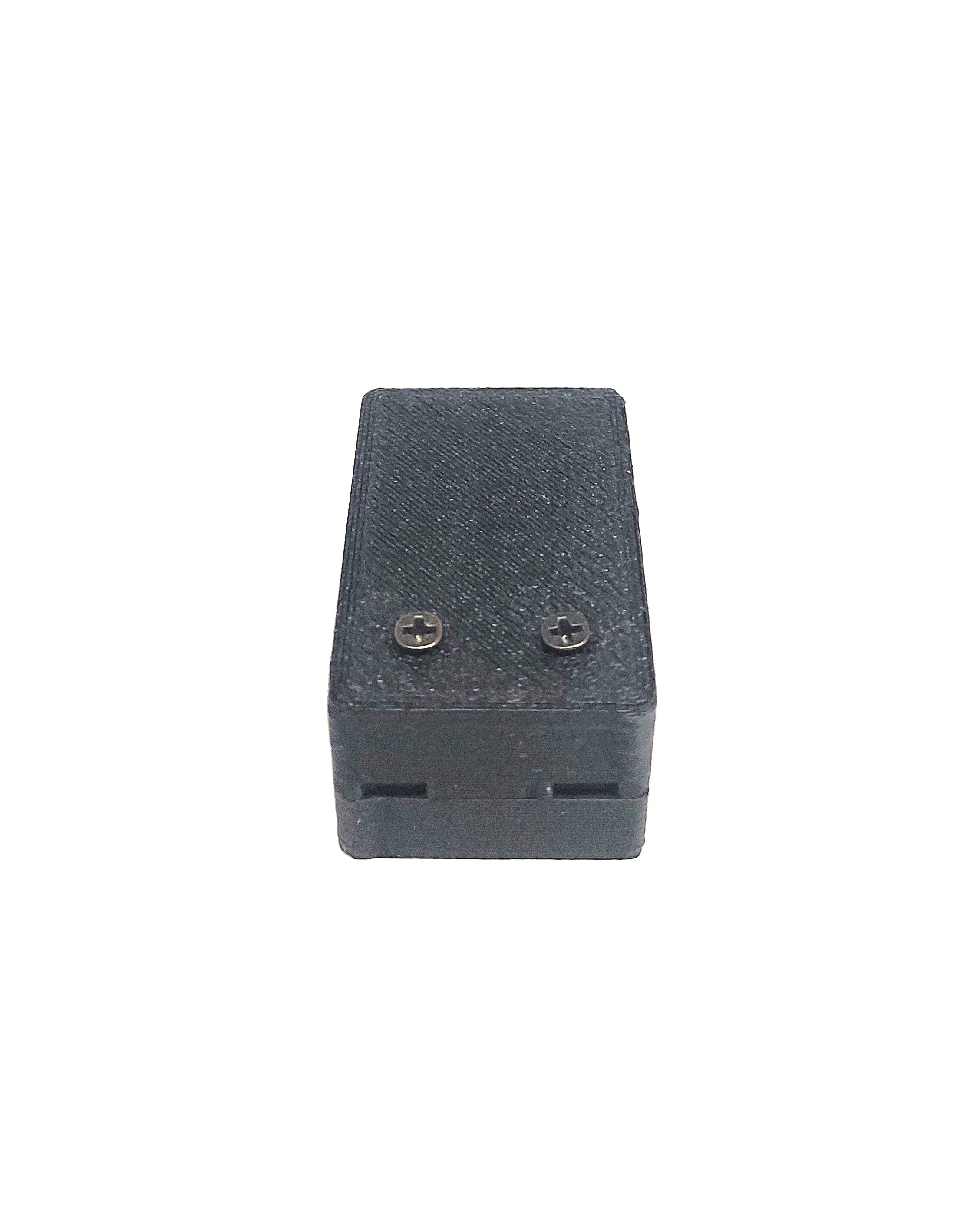2x ESP32-C3 Gehäuse Case mit Deckel – USB-C 3D Druck PLA schwarz – IoT DIY Elektronik Box kompakt