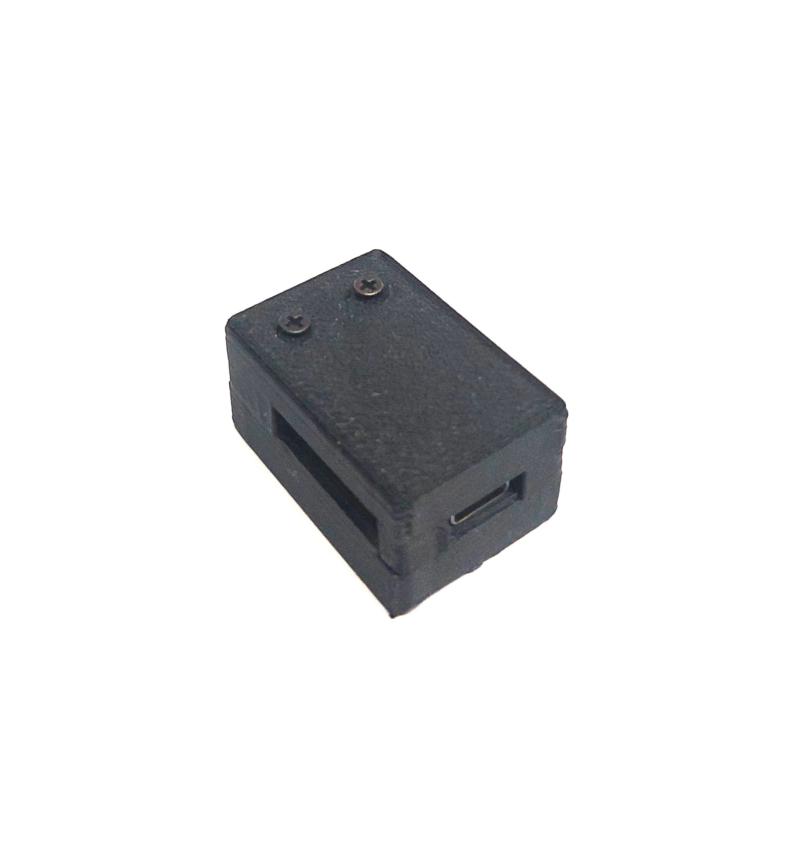 2x ESP32-C3 Gehäuse Case mit Deckel – USB-C 3D Druck PLA schwarz – IoT DIY Elektronik Box kompakt