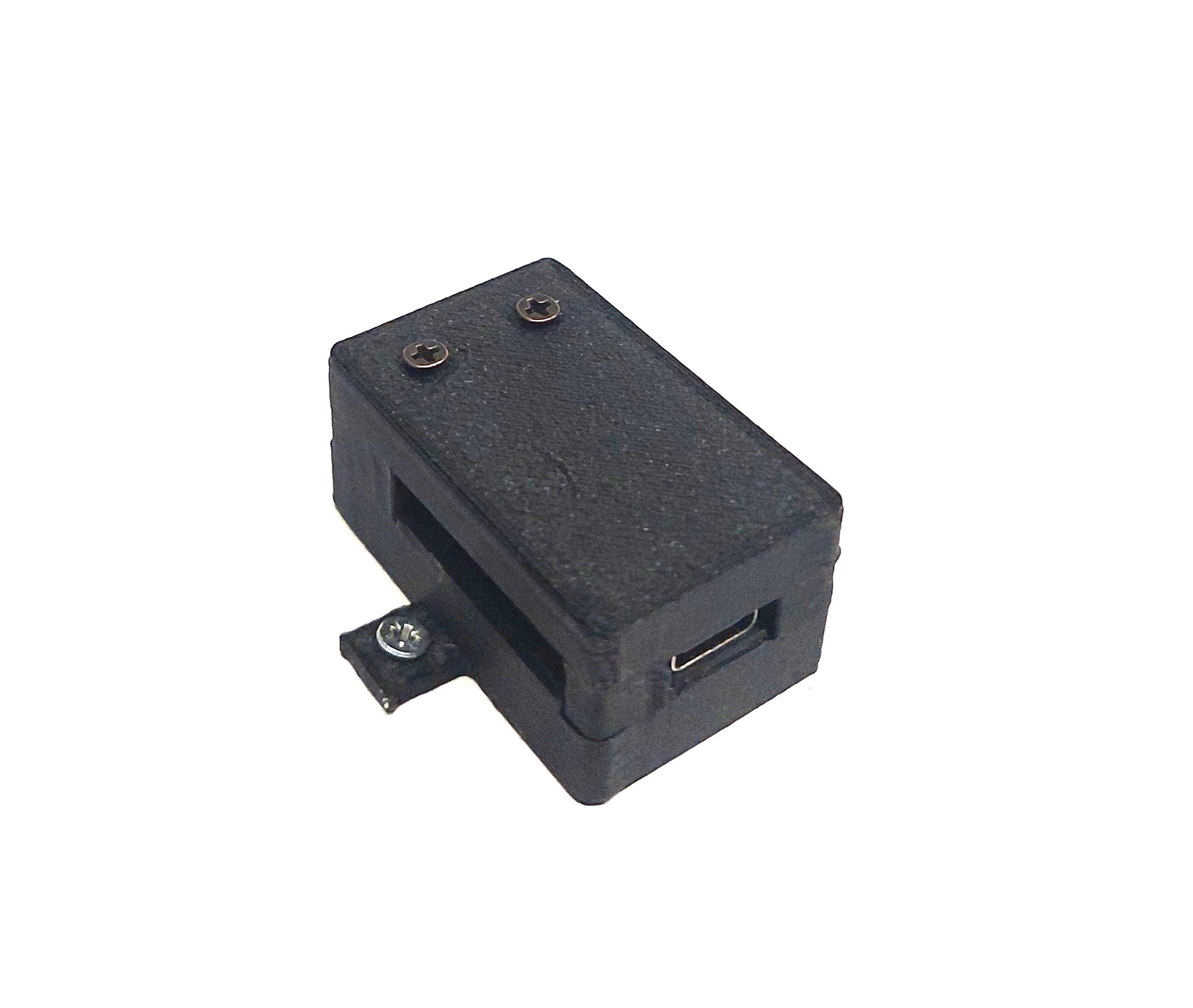 2x ESP32-C6 Gehäuse Case mit Befestigung – USB-C 3D Druck PLA schwarz – IoT DIY Elektronik Box WLAN Bluetooth