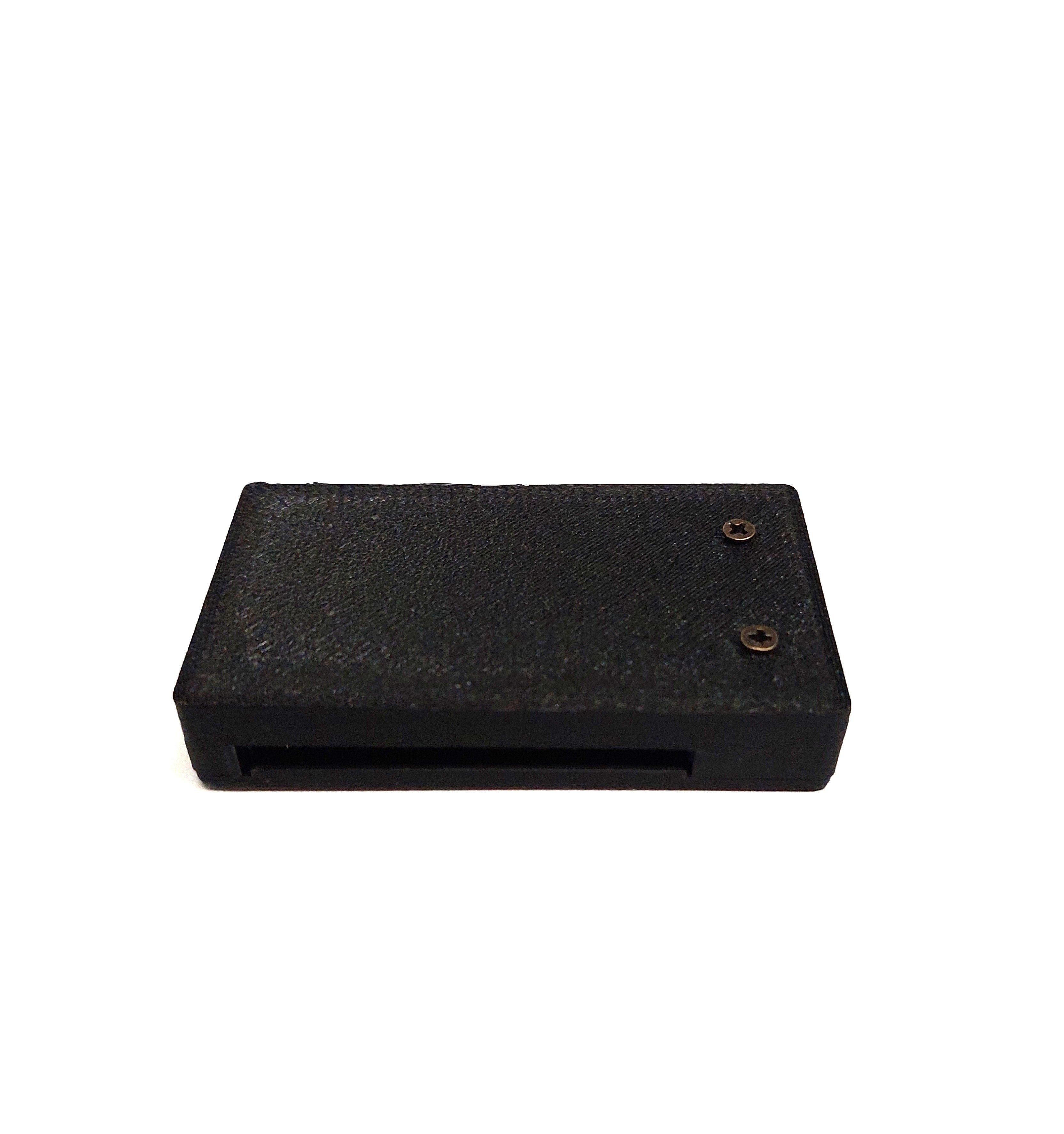ESP32 WROOM32 DevKitC Gehäuse Case mit Deckel – 3D Druck PLA schwarz – kompakte IoT DIY Elektronik Box