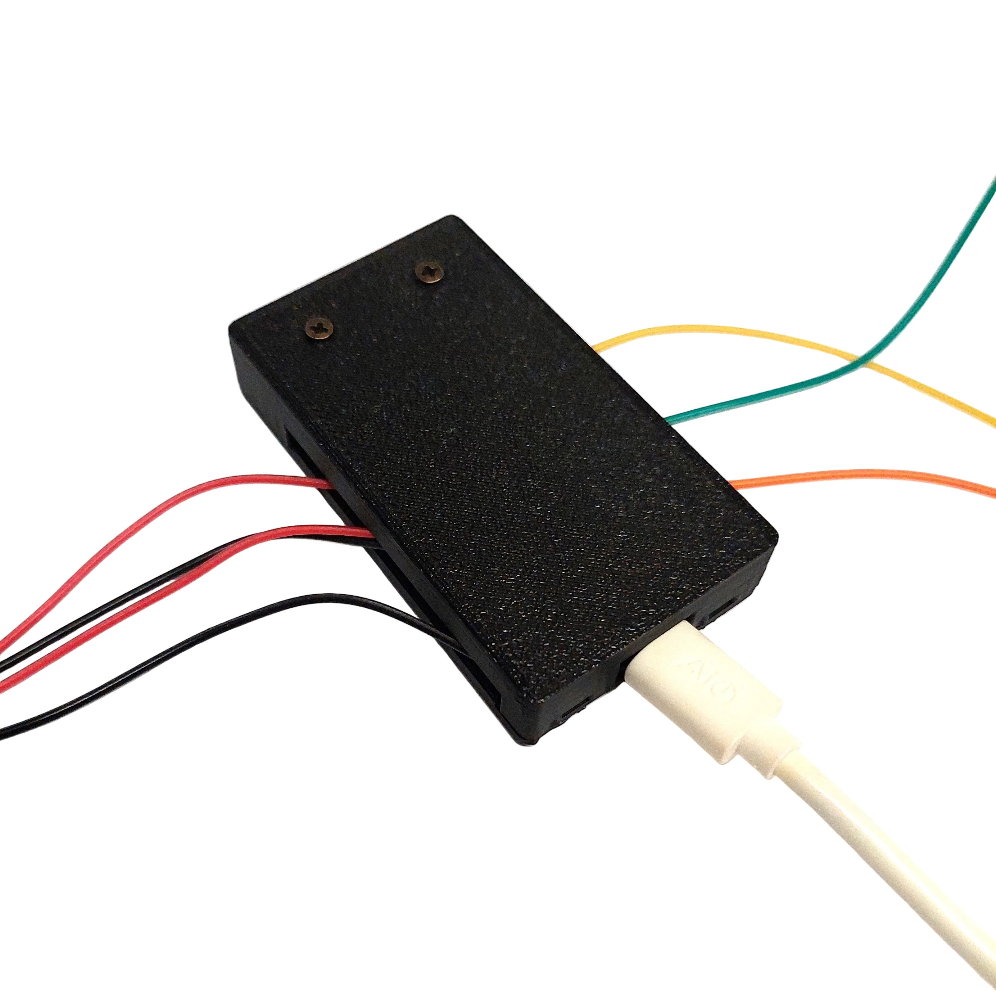 ESP8266 Gehäuse Case mit Deckel – 3D Druck PLA schwarz – IoT DIY Elektronik Box kompakt