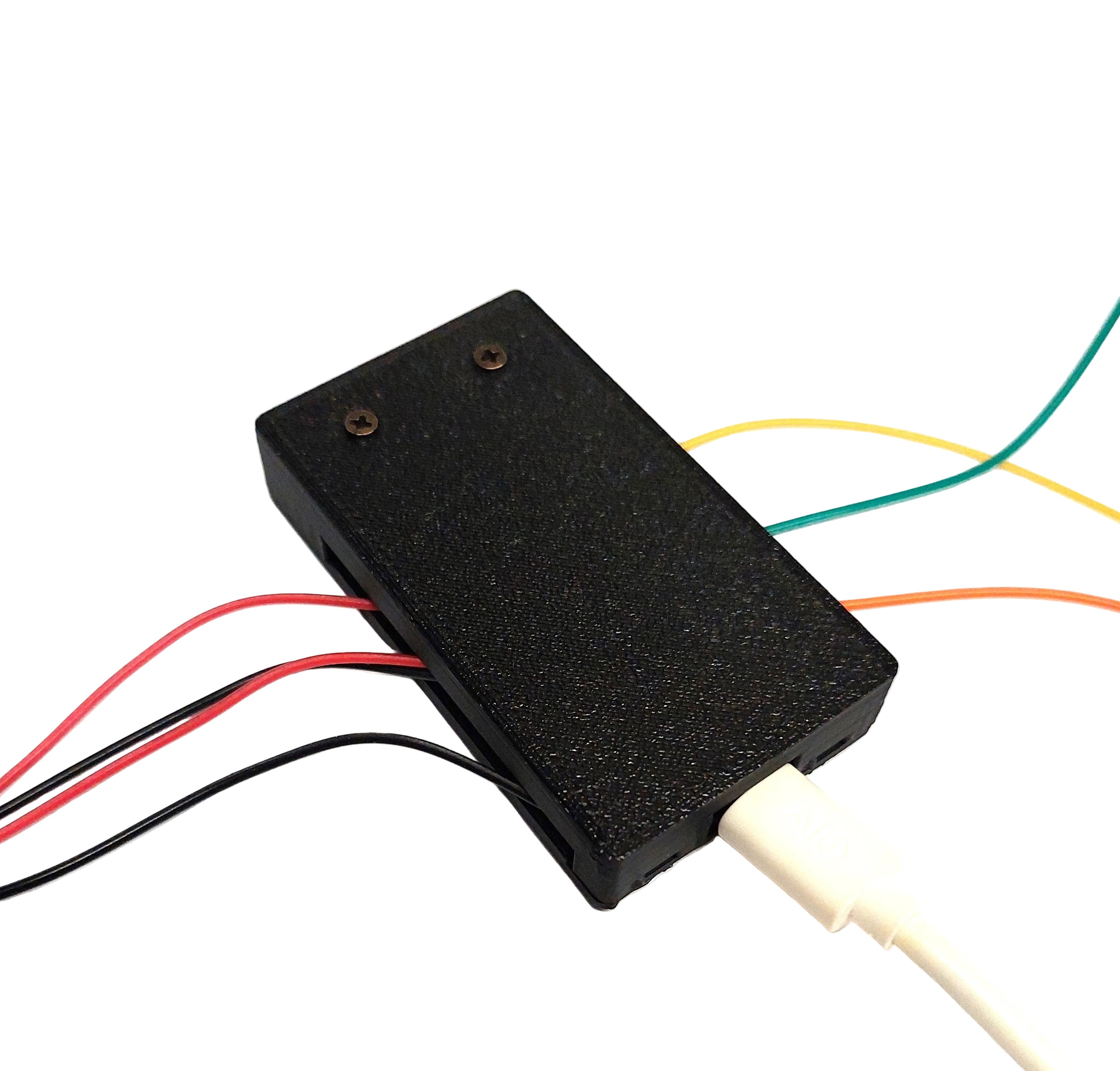 ESP32 WROOM32 DevKitC Gehäuse Case mit Deckel – 3D Druck PLA schwarz – kompakte IoT DIY Elektronik Box