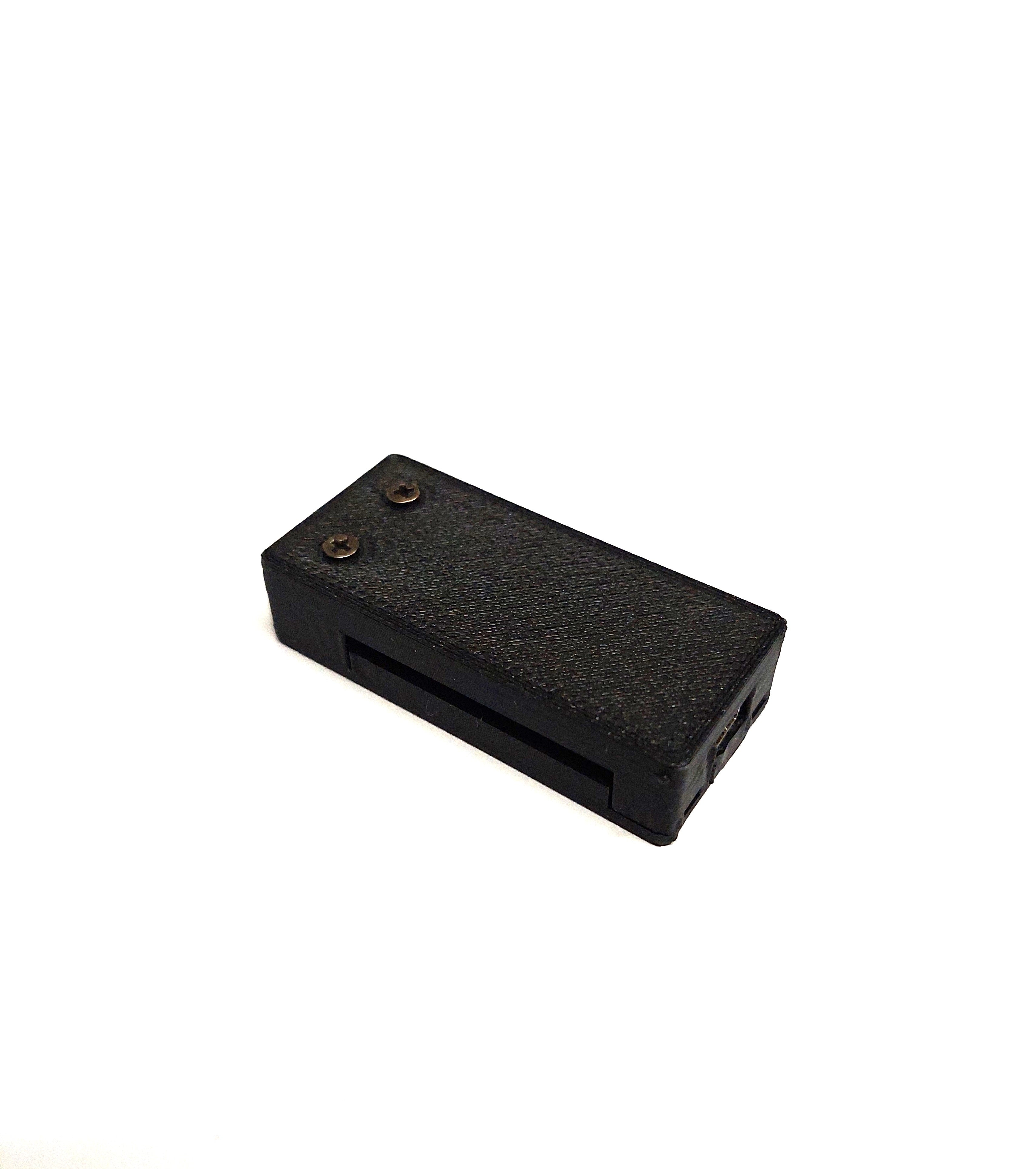 Arduino Nano Gehäuse Case mit Deckel – 3D Druck PLA schwarz – DIY Elektronik Box ATmega328 Mini USB